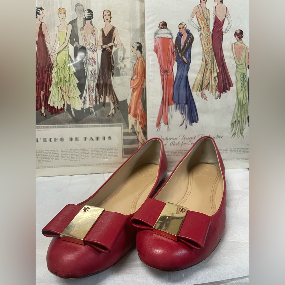 Tory Burch Chase Ballet Flats - Picture 4 of 9